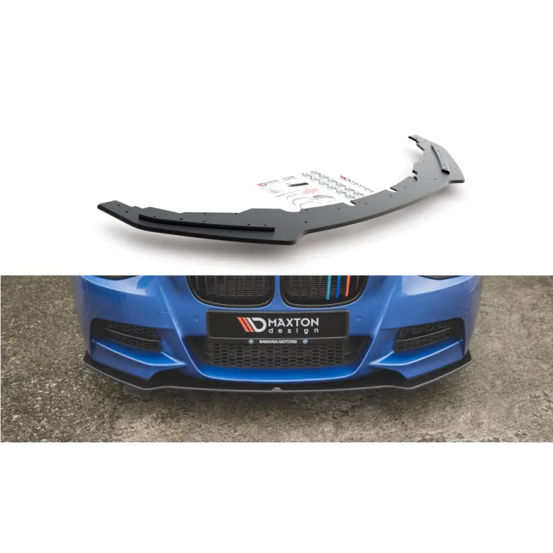 Tuning Maxton Racing Durability Front Splitter BMW M135i F20 Black