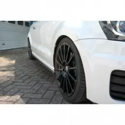 Tuning Maxton FRONT RACING SPLITTER VW POLO MK5 GTI FACELIFT (with wings)  MAXTON DESIGN