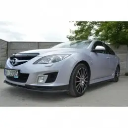 Maxton SIDE SKIRTS DIFFUSERS MAZDA 6 MK2 SPORT HATCH (GH-SERIES) PREFACE Gloss Black, mazda 6