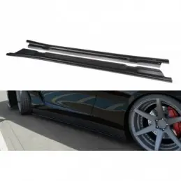 Maxton SIDE SKIRTS DIFFUSERS NISSAN GT-R PREFACE COUPE (R35-SERIES) Gloss Black, GT-R