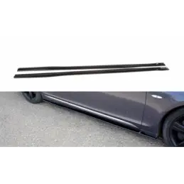 Maxton SIDE SKIRTS DIFFUSERS LEXUS GS MK.3 Gloss Black, Lexus