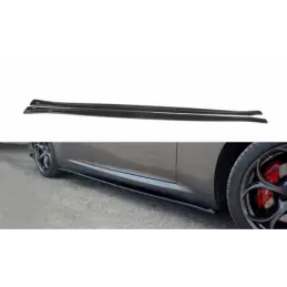 Maxton SIDE SKIRTS DIFFUSERS ALFA ROMEO GIULIA VELOCE Gloss Black, Giulia Veloce