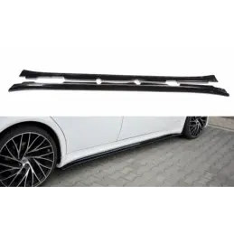 Maxton SIDE SKIRTS DIFFUSERS MASERATI QUATTROPORTE MK5 FACELIFT Gloss Black, Maserati