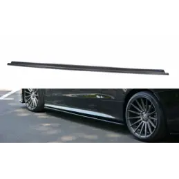 Maxton Side Skirts Diffusers Mercedes-Benz E-Class W213 Coupe (C238) AMG-Line Gloss Black, W213