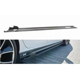 Maxton RACING SIDE SKIRTS DIFFUSERS HYUNDAI I30 Mk3 N , Hyundai