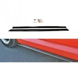 Maxton SIDE SKIRTS DIFFUSERS FIAT STILO SCHUMACHER VERSION Gloss Black, Stilo