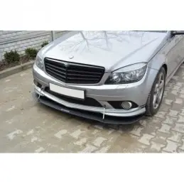 Tuning Maxton FRONT RACING SPLITTER Mercedes C W204 AMG-Line (PREFACE)  MAXTON DESIGN