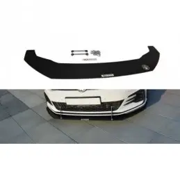 Maxton FRONT RACING SPLITTER V.1 VW GOLF VII GTI FACELIFT , Golf 7