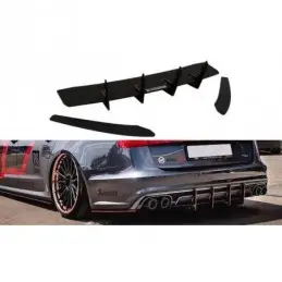 Maxton Rear Diffuser & Rear Side Splitters Audi S6 C7 FL , A6/S6/RS6 4G C7 