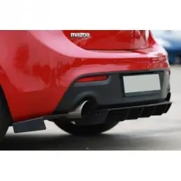 Maxton REAR SIDE SPLITTERS MAZDA 3 MK2 MPS , Mazda 3