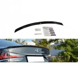 Maxton SPOILER CAP Lexus GS Mk4 Facelift T Gloss Black, Lexus