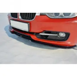 Maxton FRONT SPLITTER V.1 BMW 3 F30 Gloss Black, Serie 3 F30/ F31