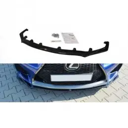 Maxton FRONT SPLITTER V.1 Lexus RC F Gloss Black, Lexus