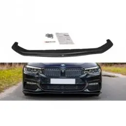 Maxton FRONT SPLITTER V.2 for BMW 5 G30/ G31 M-Pack Gloss Black, Serie 5 G30/ G31