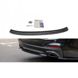 Maxton CENTRAL REAR SPLITTER for BMW 5 G30/ G31 M-Pack Gloss Black, Serie 5 G30/ G31