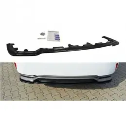 Maxton CENTRAL REAR SPLITTER Lexus RX Mk4 H (without vertical bars) Gloss Black, Lexus