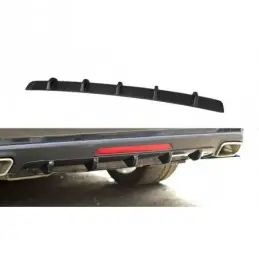 Maxton REAR VALANCE Mercedes CLS C218 Gloss Black, W218