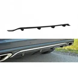 Maxton REAR VALANCE Mercedes E W212 Gloss Black, W212