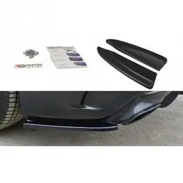 Maxton REAR SIDE SPLITTERS Mercedes CLA A45 AMG C117 Facelift Gloss Black, CLA C117