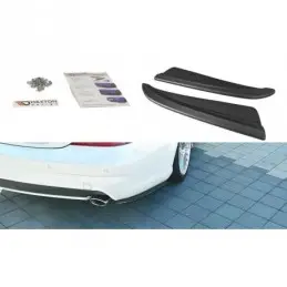 Maxton REAR SIDE SPLITTERS Mercedes CLS C219 55AMG Gloss Black, W219