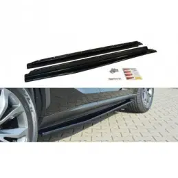 Maxton Side Skirts Diffusers Lexus NX Preface/Facelift Gloss Black, Lexus