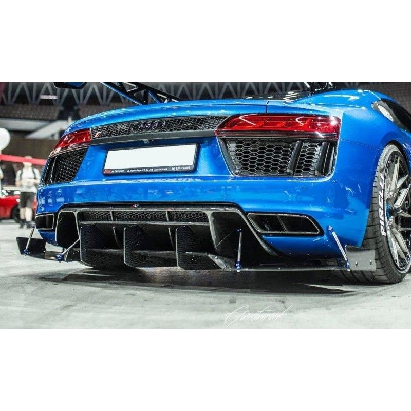 Maxton Rear Diffuser Audi R8 MK.2 ABS, R8