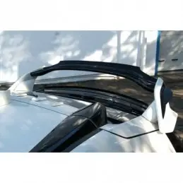 Maxton UPPER SPOILER EXTENSION V.2 HONDA CIVIC X TYPE R Gloss Black, CIVIC