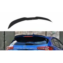 Maxton Spoiler Cap V.1 Ford Focus ST-Line Mk4 Gloss Black, Focus Mk4 / ST-Line