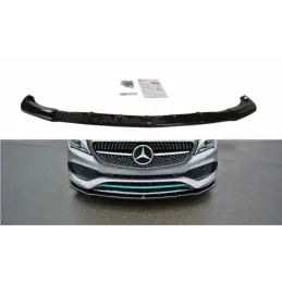 Maxton FRONT SPLITTER V.1 MERCEDES-BENZ CLA C117 AMG-LINE FACELIFT Gloss, CLA C117