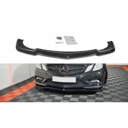 Maxton Front Splitter Mercedes-Benz E-Class W207 Coupe AMG-Line Gloss Black, W207