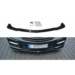 Maxton FRONT SPLITTER V.1 MERCEDES-BENZ E63 AMG W212 Gloss, W212