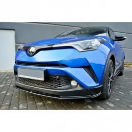 Maxton FRONT SPLITTER V.1 TOYOTA C-HR Gloss Black, C-HR