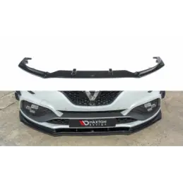 Maxton FRONT SPLITTER V.1 Renault Megane IV RS Gloss Black, Megane IV