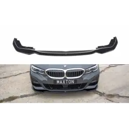 Maxton FRONT SPLITTER V.2 for BMW 3 G20 M-pack Gloss Black, Serie 3 G20