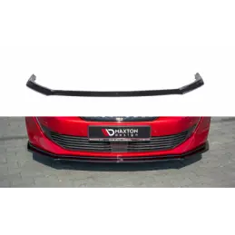 Maxton Front Splitter V.2 Peugeot 508 Mk2 Gloss Black, 508 SW