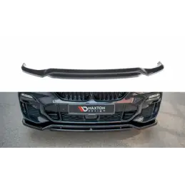 Maxton Front Splitter for BMW X5 G05 M-pack Gloss Black, X5 G05