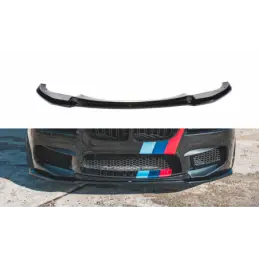 Maxton Front Splitter V.2 BMW M6 F06 Gran Coupe Gloss Black, Serie 6 F06/ F12/ F13