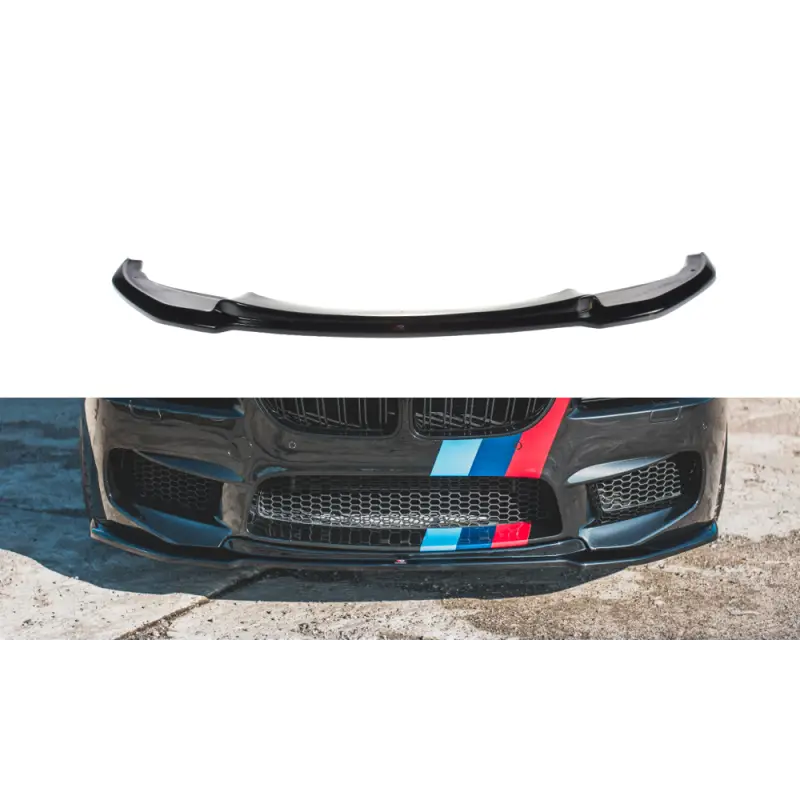 Maxton Design front splitter v.2 for BMW 3 Series E90, gloss black