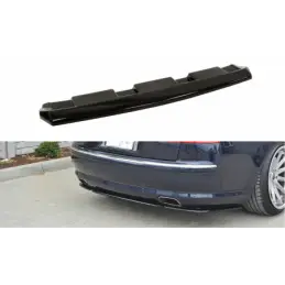 Maxton CENTRAL REAR SPLITTER AUDI S8 D3 (without vertical bars) Gloss Black, A8/S8 D3