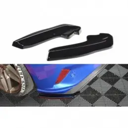 Maxton Rear Side Splitters V.1 Ford Focus ST-Line Gloss Black, Focus Mk4 / ST-Line