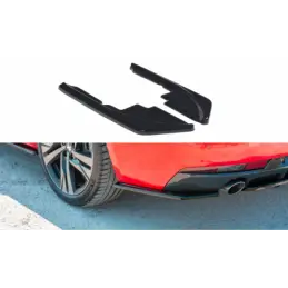 Maxton Rear Side Splitters Peugeot 508 SW Mk2 Gloss Black, 508 SW