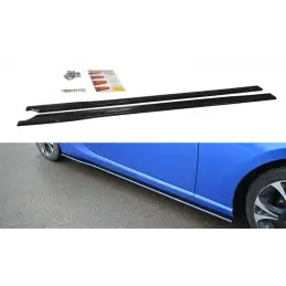 Maxton SIDE SKIRTS DIFFUSERS V.1 SUBARU BRZ/ TOYOTA GT86 FACELIFT Gloss Black, MAXTON DESIGN