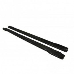 Maxton Side Skirts Diffusers Audi Q2 Mk.1 Gloss Black, Q2