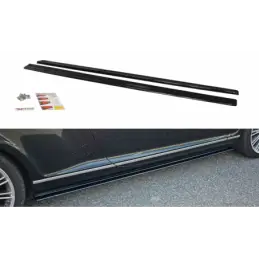 Maxton SIDE SKIRTS DIFFUSERS BENTLEY CONTINENTAL GT Gloss Black, Bentley