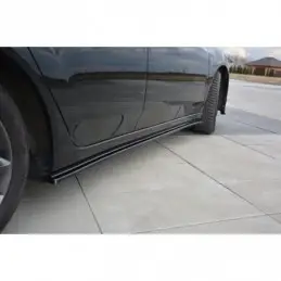 Maxton SIDE SKIRTS DIFFUSERS HONDA ACCORD MK8. (CU-SERIES) PREFACE SEDAN Gloss Black, ACCORD