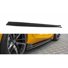 Maxton Side skirts Diffusers V.1 Toyota Supra Mk5 Gloss Black, Supra