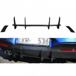 Maxton BMW 1 F20/F21 M-POWER FACELIFT - REAR DIFFUSER V.1 , Serie 1 F20/ F21