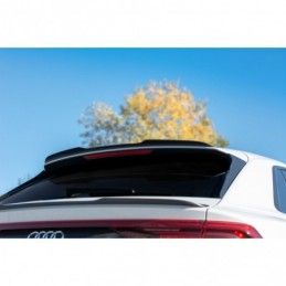 Maxton Upper Spoiler Cap Audi Q8 S-line Gloss Black, Q8