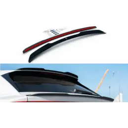 Maxton Lower Spoiler Cap Audi Q8 S-line Gloss Black, Q8