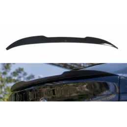 Maxton Spoiler Extension V.1 for BMW X4 M-Pack G02 Gloss Black, X4 G02